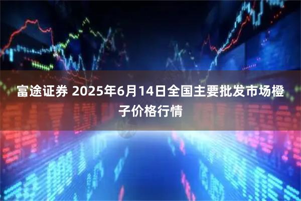 富途证券 2025年6月14日全国主要批发市场橙子价格行情